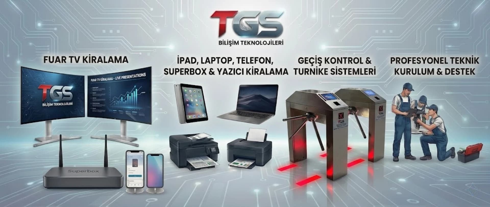 TGS Bilişim kongre kurulumu 3